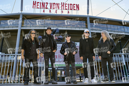 Medientermin mit den Scorpions in Hannover