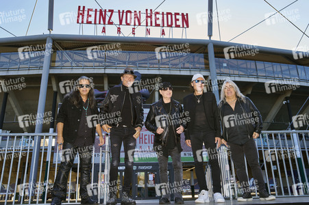 Medientermin mit den Scorpions in Hannover