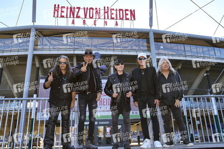 Medientermin mit den Scorpions in Hannover