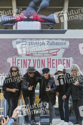 Medientermin mit den Scorpions in Hannover