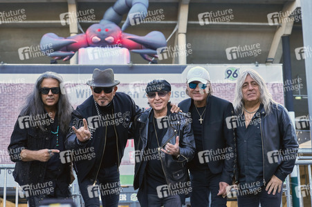 Medientermin mit den Scorpions in Hannover