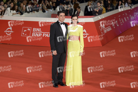 Riccardo Scamarcio und Benedetta Porcaroli auf dem Internationalen Filmfestival Rom 2024