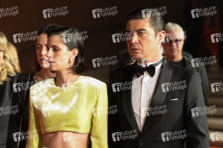 Riccardo Scamarcio und Benedetta Porcaroli auf dem Internationalen Filmfestival Rom 2024