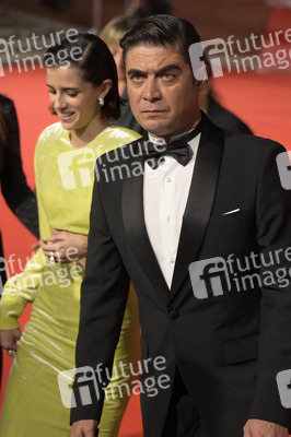 Riccardo Scamarcio und Benedetta Porcaroli auf dem Internationalen Filmfestival Rom 2024