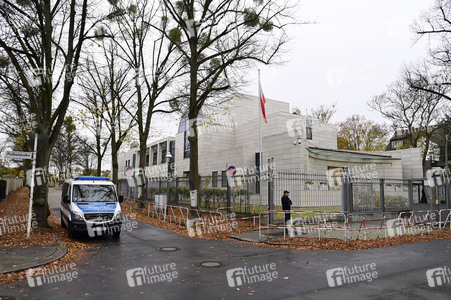 Protestaktion vor der Botschaft der Islamischen Republik Iran in Berlin