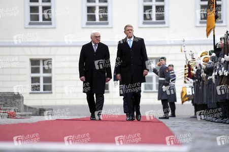 Begrüßung des Präsidenten von Rumänien in Berlin