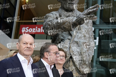 Pressekonferenz der SPD nach den Gremiensitzungen in Berlin