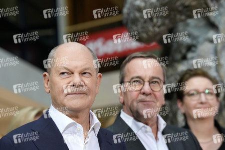 Pressekonferenz der SPD nach den Gremiensitzungen in Berlin