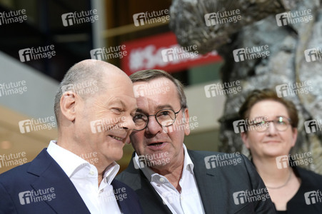 Pressekonferenz der SPD nach den Gremiensitzungen in Berlin