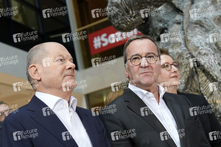 Pressekonferenz der SPD nach den Gremiensitzungen in Berlin