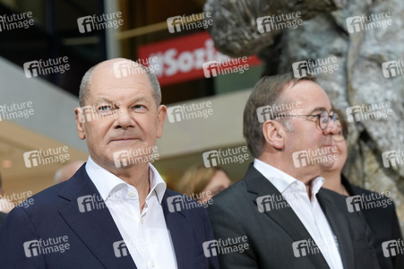 Pressekonferenz der SPD nach den Gremiensitzungen in Berlin