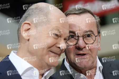 Pressekonferenz der SPD nach den Gremiensitzungen in Berlin