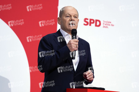 Pressekonferenz der SPD nach den Gremiensitzungen in Berlin