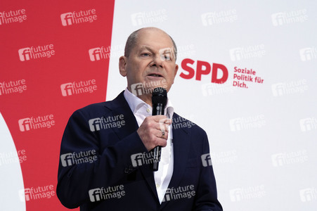 Pressekonferenz der SPD nach den Gremiensitzungen in Berlin