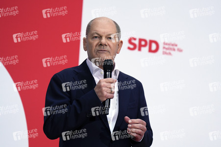 Pressekonferenz der SPD nach den Gremiensitzungen in Berlin