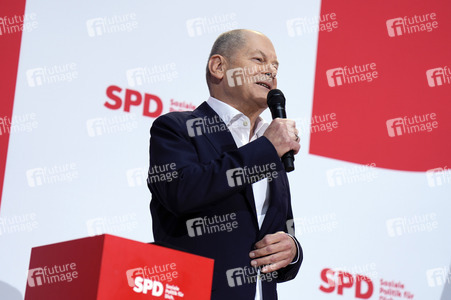 Pressekonferenz der SPD nach den Gremiensitzungen in Berlin