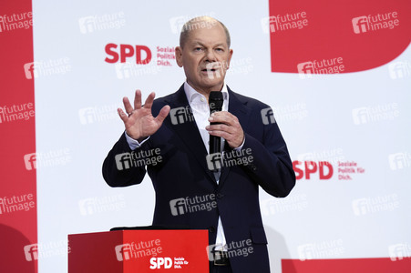 Pressekonferenz der SPD nach den Gremiensitzungen in Berlin