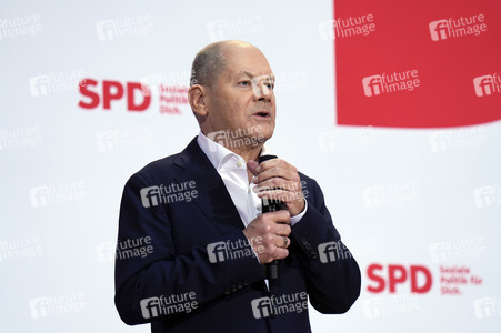 Pressekonferenz der SPD nach den Gremiensitzungen in Berlin