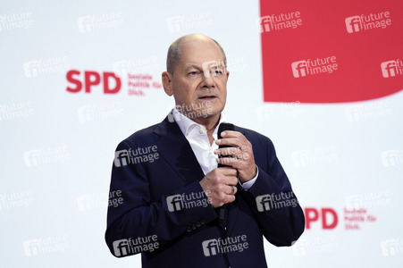 Pressekonferenz der SPD nach den Gremiensitzungen in Berlin