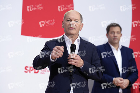 Pressekonferenz der SPD nach den Gremiensitzungen in Berlin