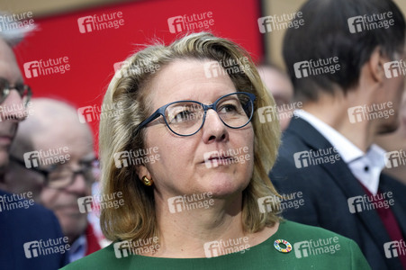 Pressekonferenz der SPD nach den Gremiensitzungen in Berlin