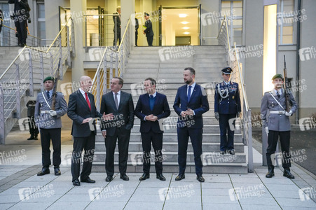 Treffen von Boris Pistorius mit Kollegen aus vier europäischen Ländern in Berlin