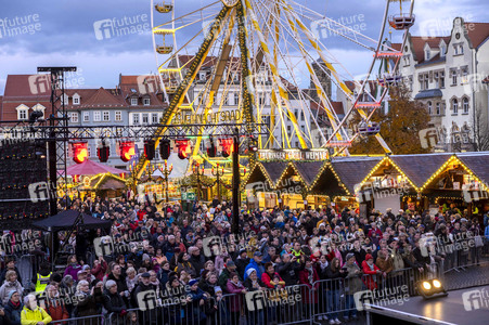 Eröffnung des Weihnachtsmarktes 2024 in Erfurt