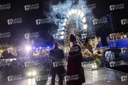 Eröffnung des Weihnachtsmarktes 2024 in Erfurt