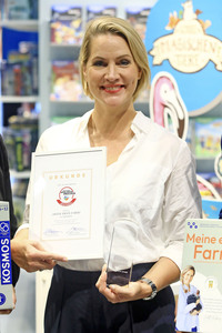 16.10.2024<br>Judith Rakers auf der Frankfurter Buchmesse 2024