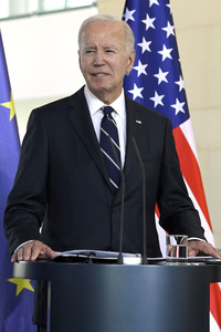 18.10.2024<br>Empfang des amerikanischen Präsidenten Joe Biden im Bundeskanzleramt in Berlin