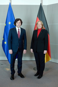 12.04.2024<br>Besuch des Premierministers von Georgien im Bundestag in Berlin
