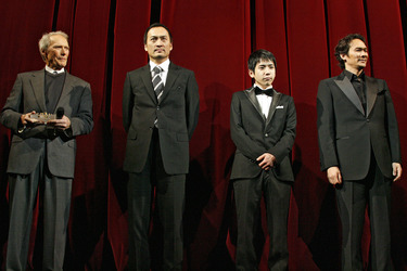 Clint Eastwood, Ken Watanabe, Kazunari Ninomiya, Tsuyoshi Ihara