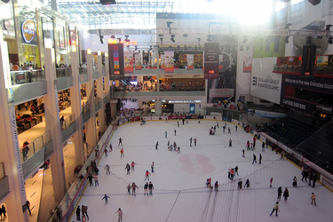 Ice Rink in der Dubai Mall