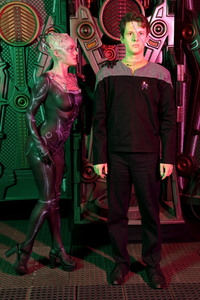 GEEK ART: Borg Queen Bodypainting