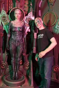 GEEK ART: Borg Queen Bodypainting