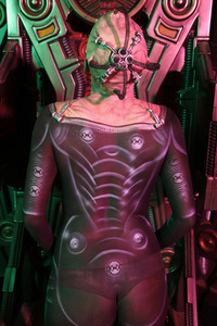 GEEK ART: Borg Queen Bodypainting