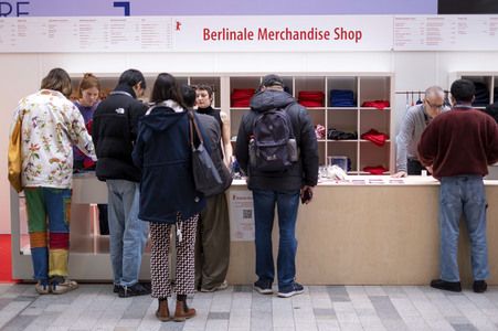 Merchandise Verkauf, Berlinale 2024