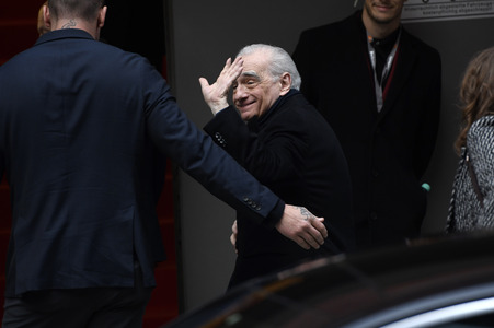 Ankunft von Martin Scorsese am Grand Hyatt Hotel, Berlinale 2024