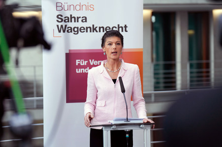 Pressekonferenz vom BSW in Berlin