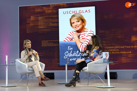 Uschi Glas auf der Leipziger Buchmesse 2024