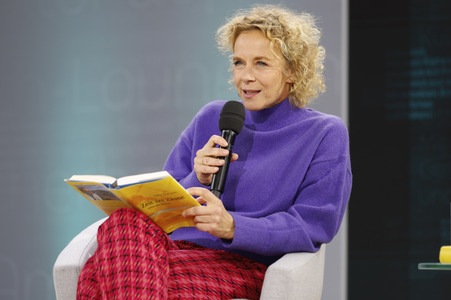 Katja Riemann auf der Leipziger Buchmesse 2024