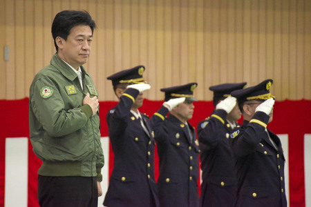 Minoru Kihara besucht Militärschule in Yokosuka