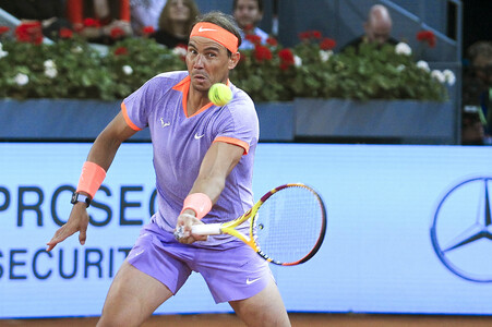 Tennismatch Alex de Minaur vs Rafael Nadal in Madrid