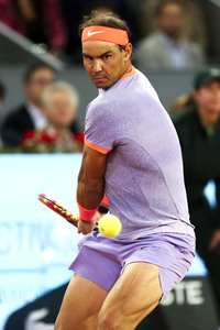 Tennismatch Alex de Minaur vs Rafael Nadal in Madrid