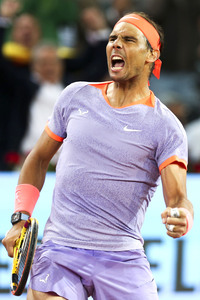 Tennismatch Alex de Minaur vs Rafael Nadal in Madrid