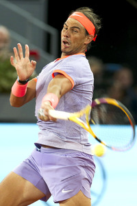 Tennismatch Alex de Minaur vs Rafael Nadal in Madrid