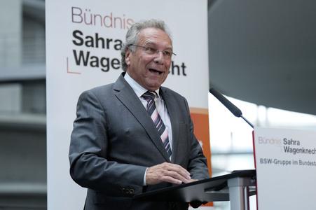 Pressekonferenz vom BSW in Berlin