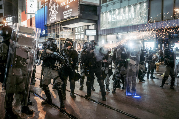 Demonstrationen in Hongkong