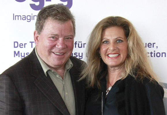 William Shatner mit Ehefrau Elizabeth Anderson Martin