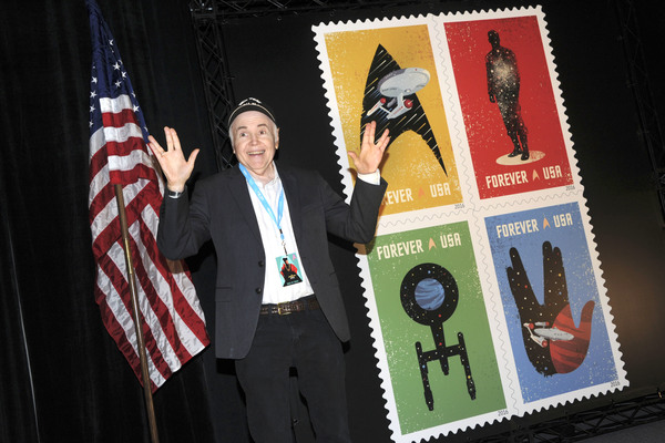 'Star Trek' Stamp Launch In New York